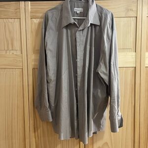 Joseph & Feiss Light Gray Dress Shirt